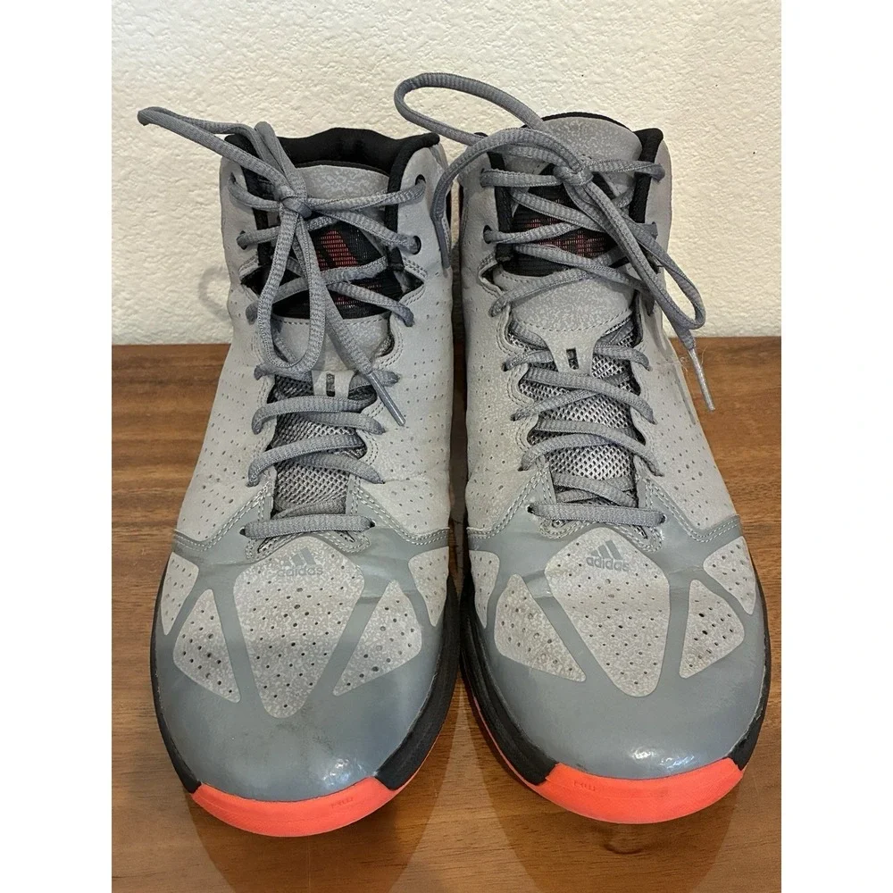 Adidas Mad Handle Torsion System Gray Red Men's Basketball Shoe Size 11 US